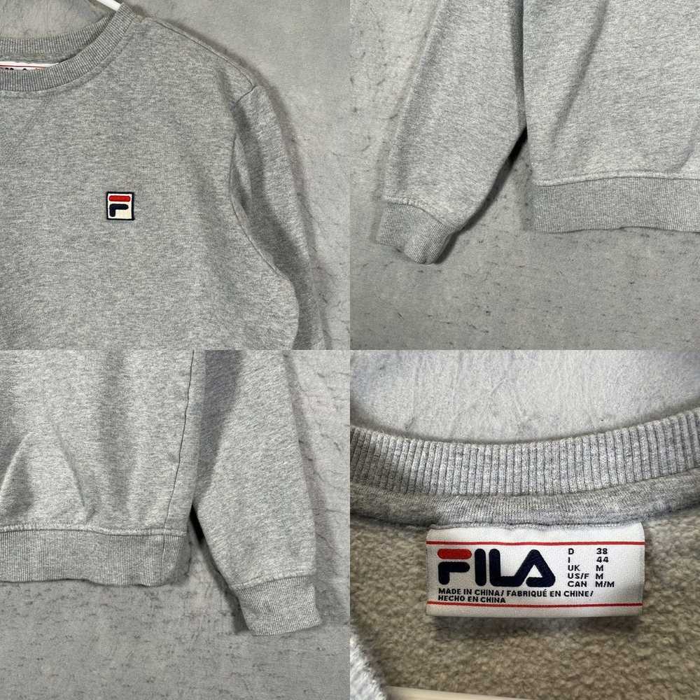 Fila A1 Fila Sweater Embroidered Logo Crewneck Sw… - image 4