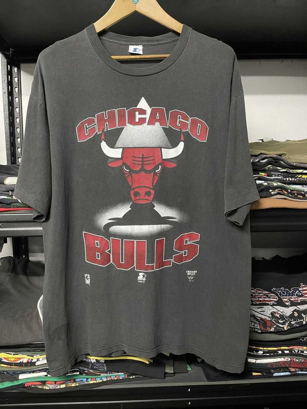 Chicago Bulls × Starter × Vintage Vintage 90s Nba… - image 1