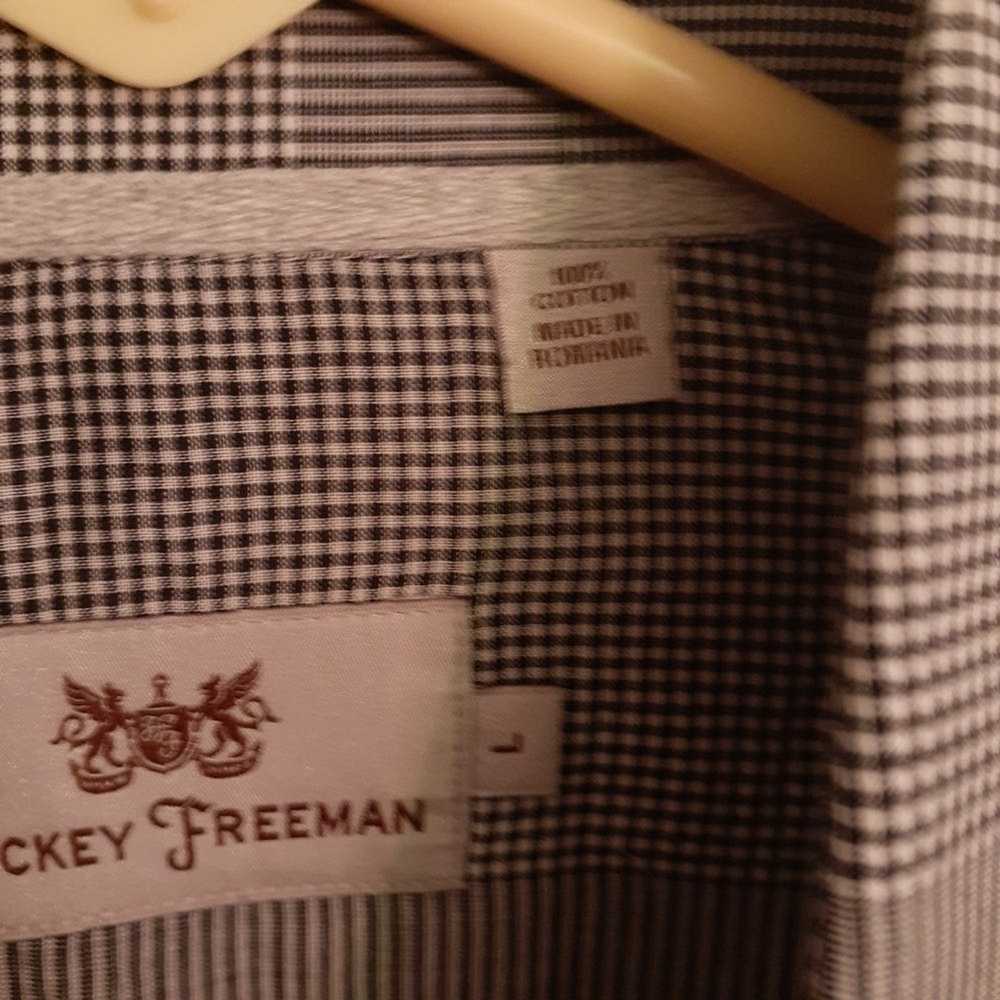 Hickey Freeman hickey freeman dress shirt large b… - image 4
