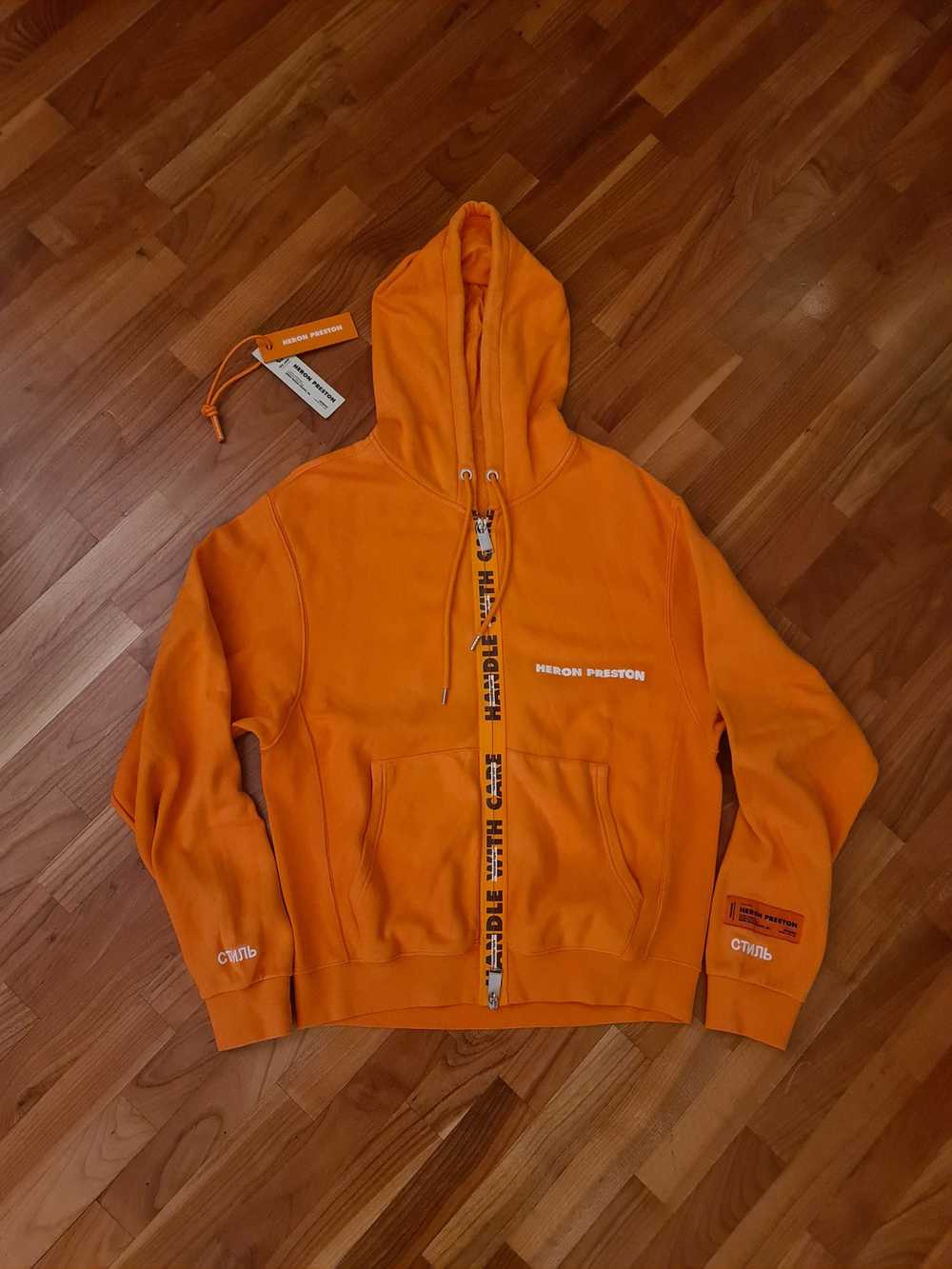 Heron Preston Heron Preston zip up hoodie - image 1