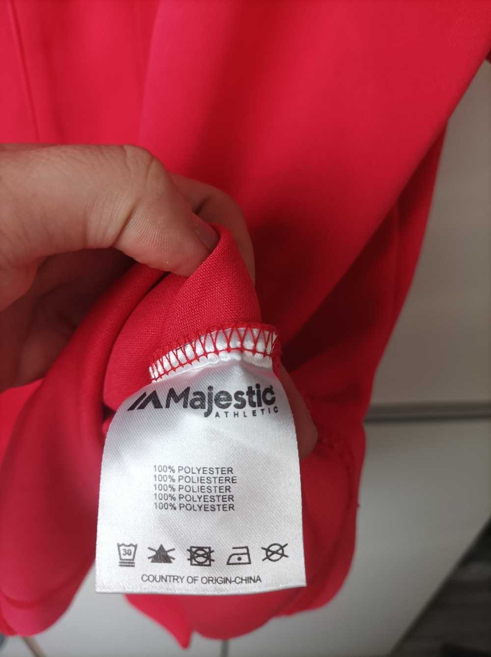 MLB × Majestic × Sportswear Red sox Jersey L - image 4