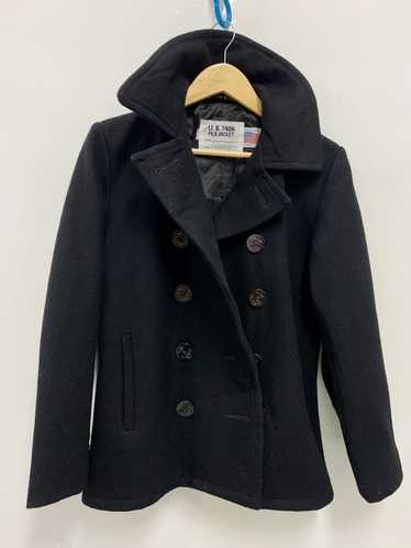 Schott Vintage Usn Schott Pea Coat jacket Made in 
