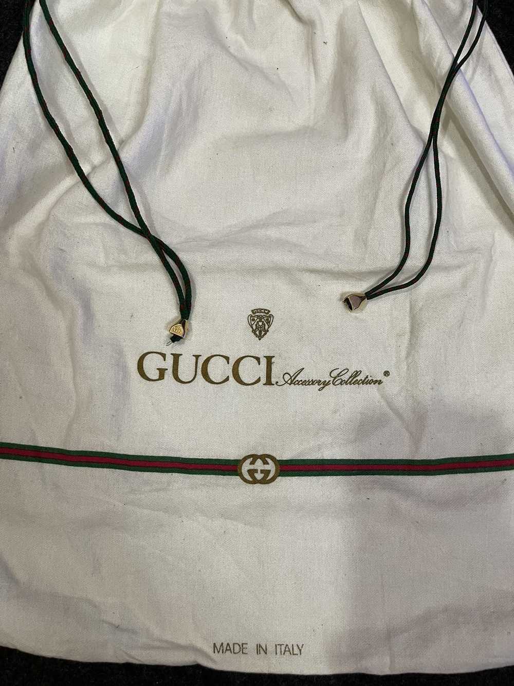 Brand × Gucci × Vintage RARE VINTAGE DRAWSTRING B… - image 3