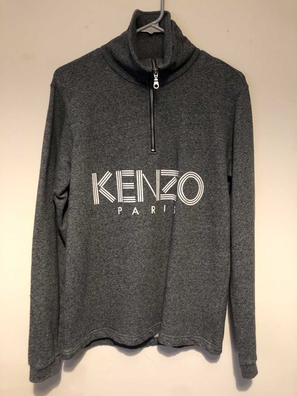 Kenzo half hot sale zip sweatshirt