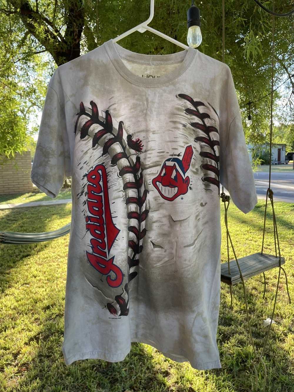 Liquid Blue × MLB × Made In Usa Cleveland Indians… - image 1