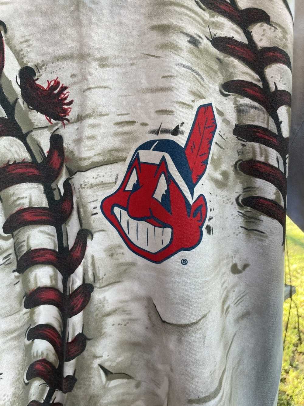 Liquid Blue × MLB × Made In Usa Cleveland Indians… - image 3