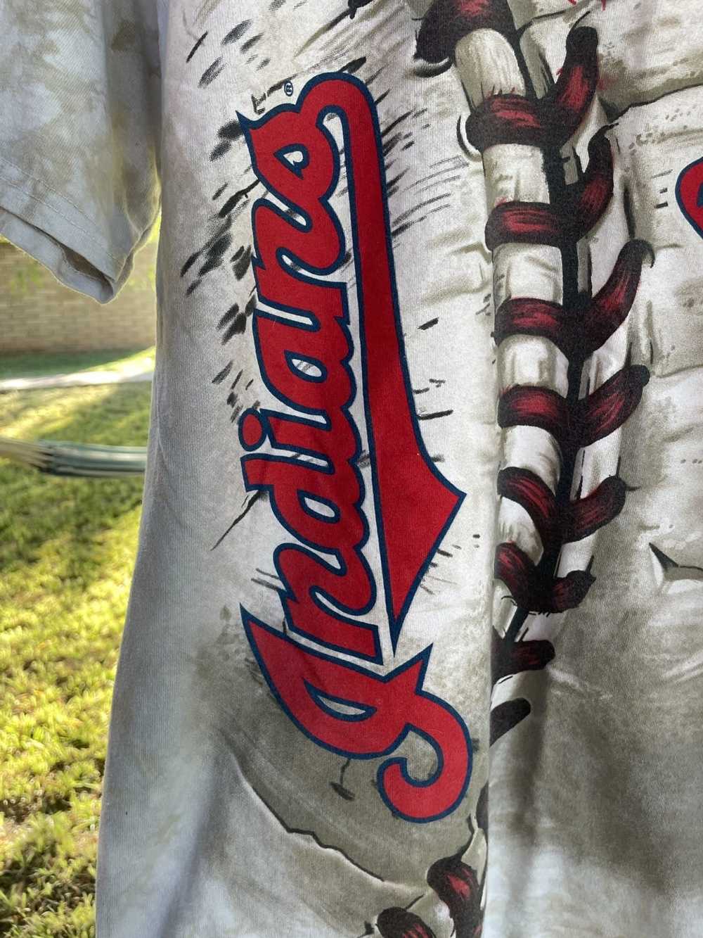 Liquid Blue × MLB × Made In Usa Cleveland Indians… - image 4