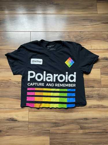 Polaroid × Vintage Polaroid bellybutton T-shirt