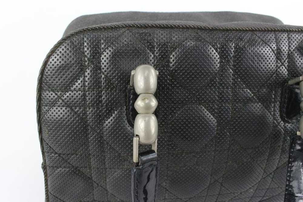 Dior Dior Perforated Cannage Quilted Leather Bost… - image 3