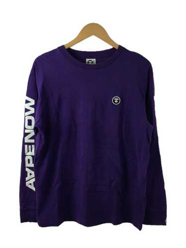 Aape Long Sleeve Purple Sleeve Logo Print Patch Co