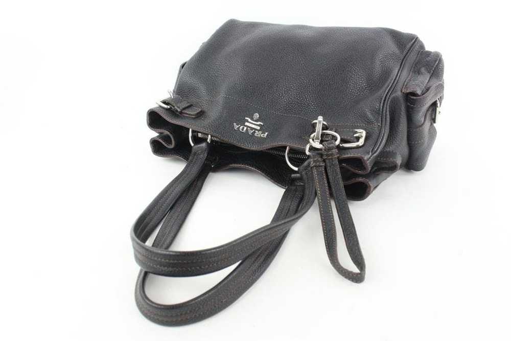 Prada Prada Leather Belt Buckle Tote Bag 455pr62 - image 8