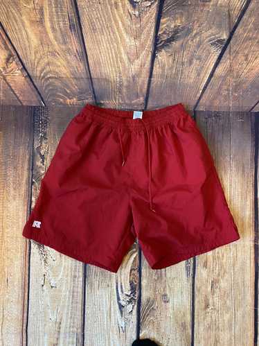 Russell shorts with compression sales liner