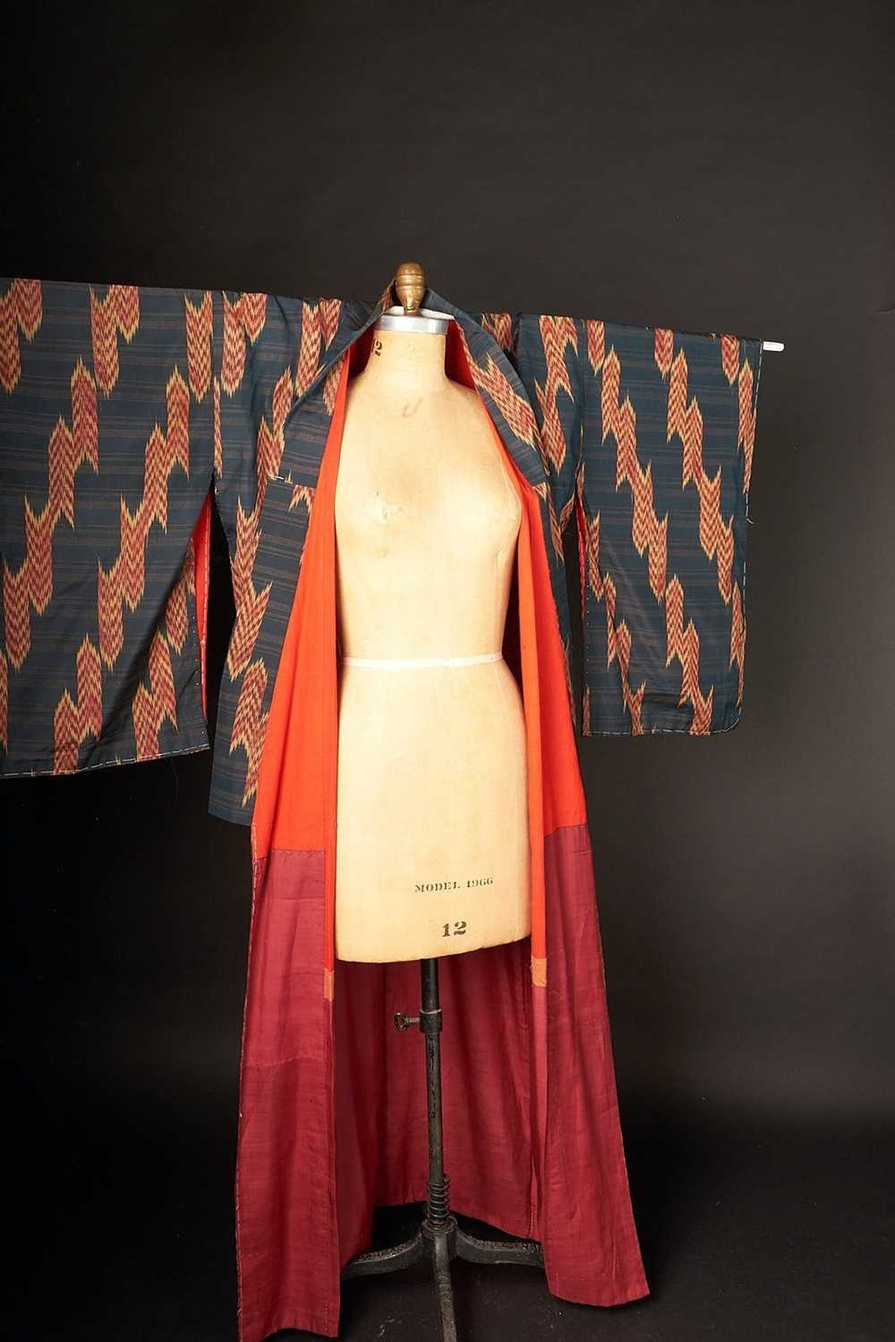 Vintage 1950s Silk Japanese Kimono - image 1