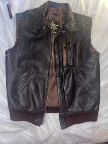 Leather Jacket × Vintage Vintage All American Made