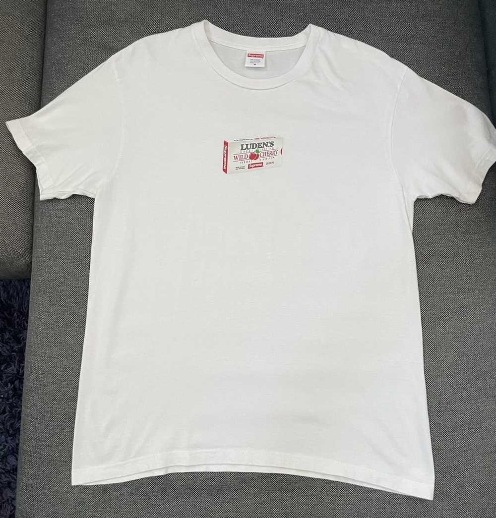 Supreme Supreme Luden's Tee White Medium Pre-Owned - image 1