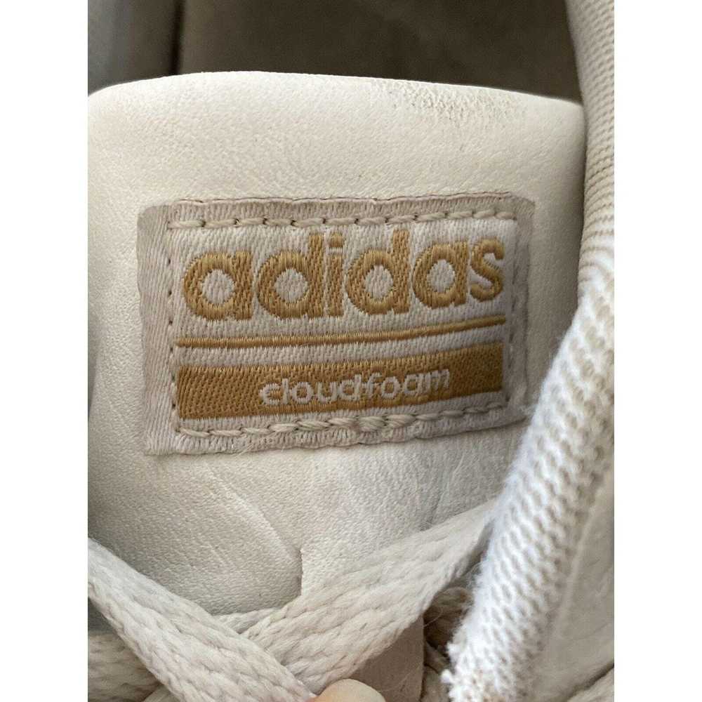 Adidas ADIDAS Neo Cloudfoam Advantage White 3 Gol… - image 9