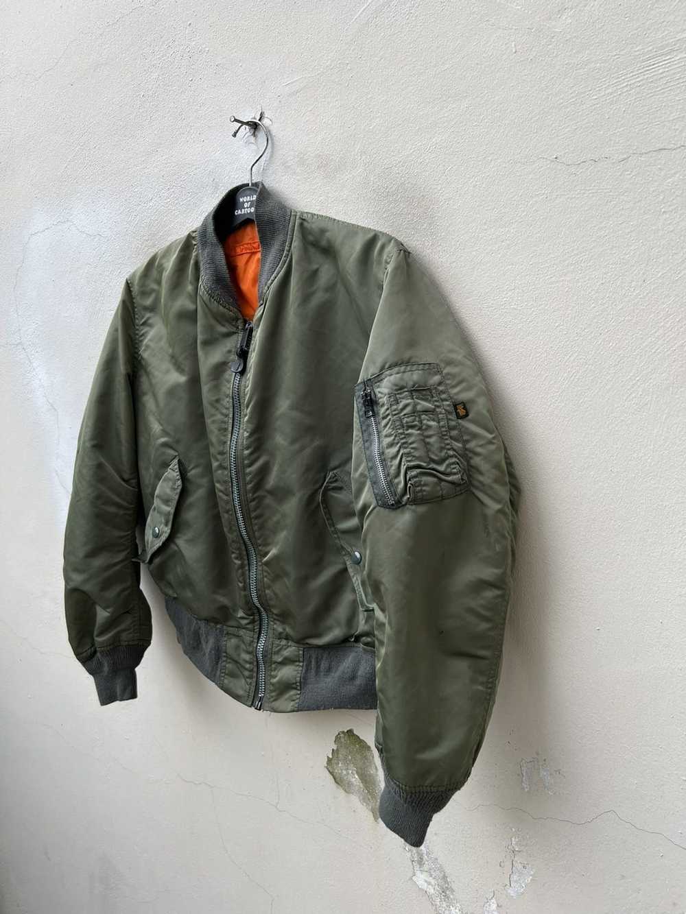 Alpha Industries × Military Vintage 90s Alpha Ind… - image 5