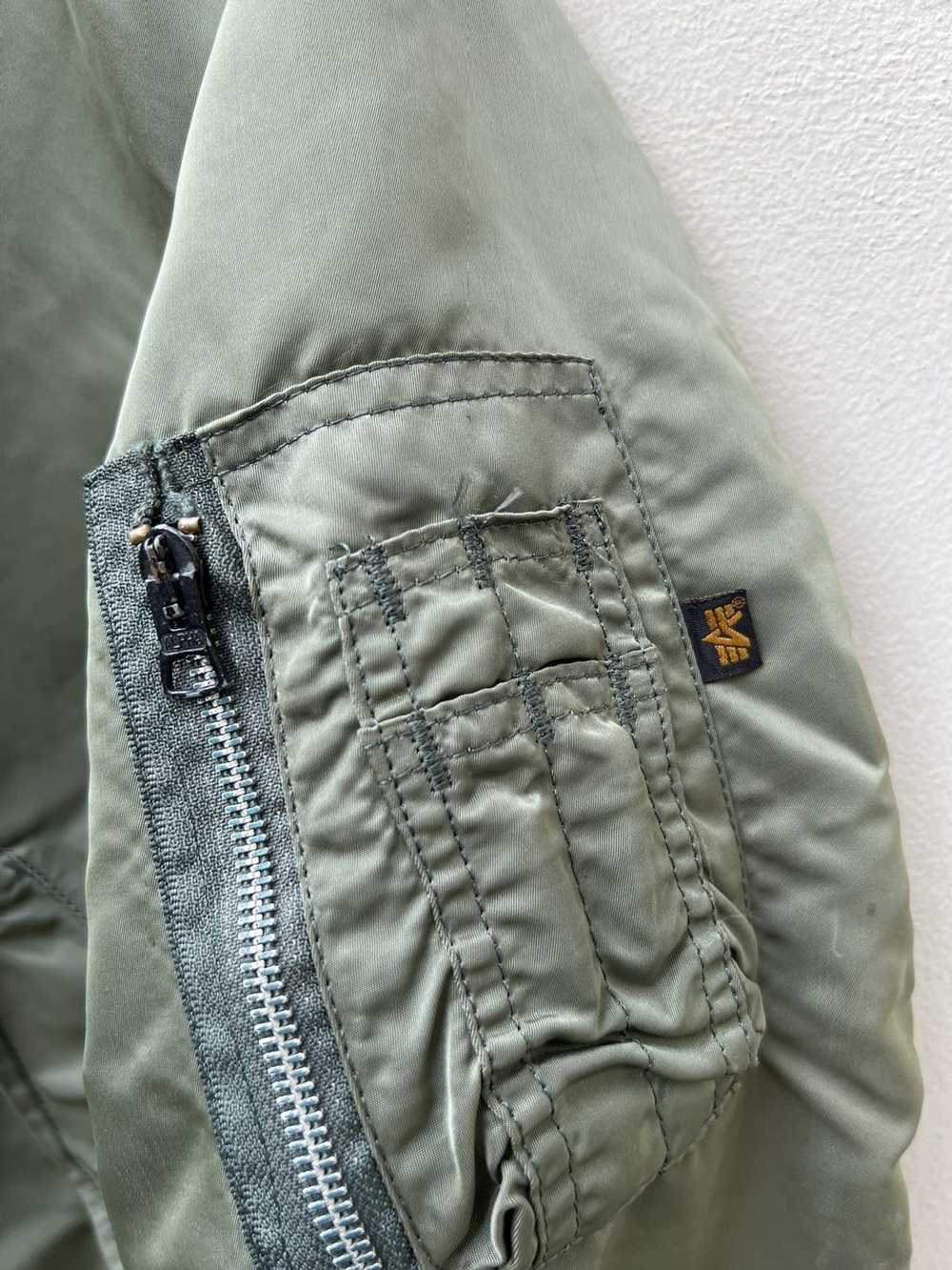 Alpha Industries × Military Vintage 90s Alpha Ind… - image 6