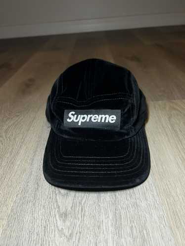 Supreme Supreme Velvet Camp Cap FW20 Black