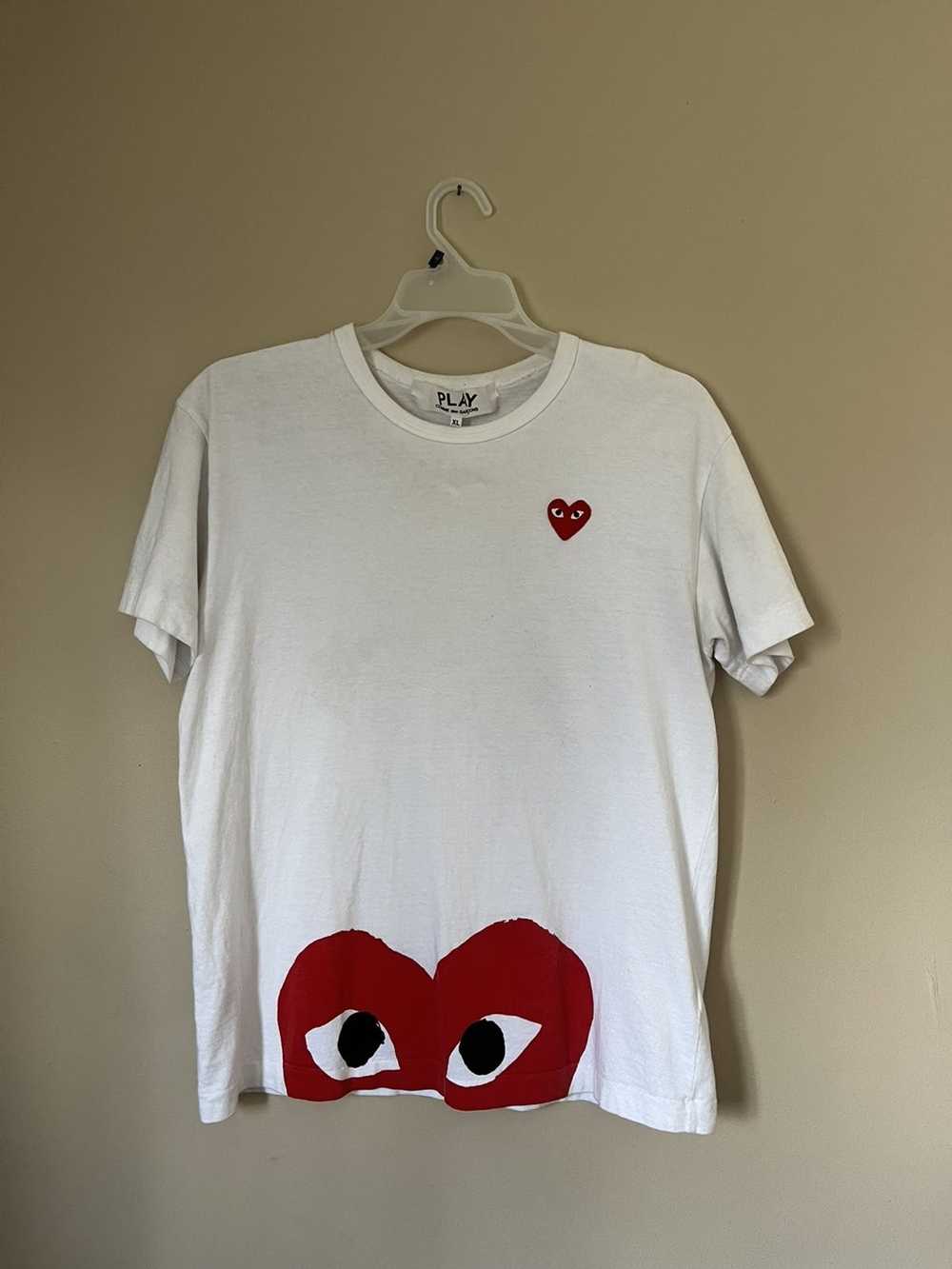 Comme des Garcons cdg heart t shirt - image 1