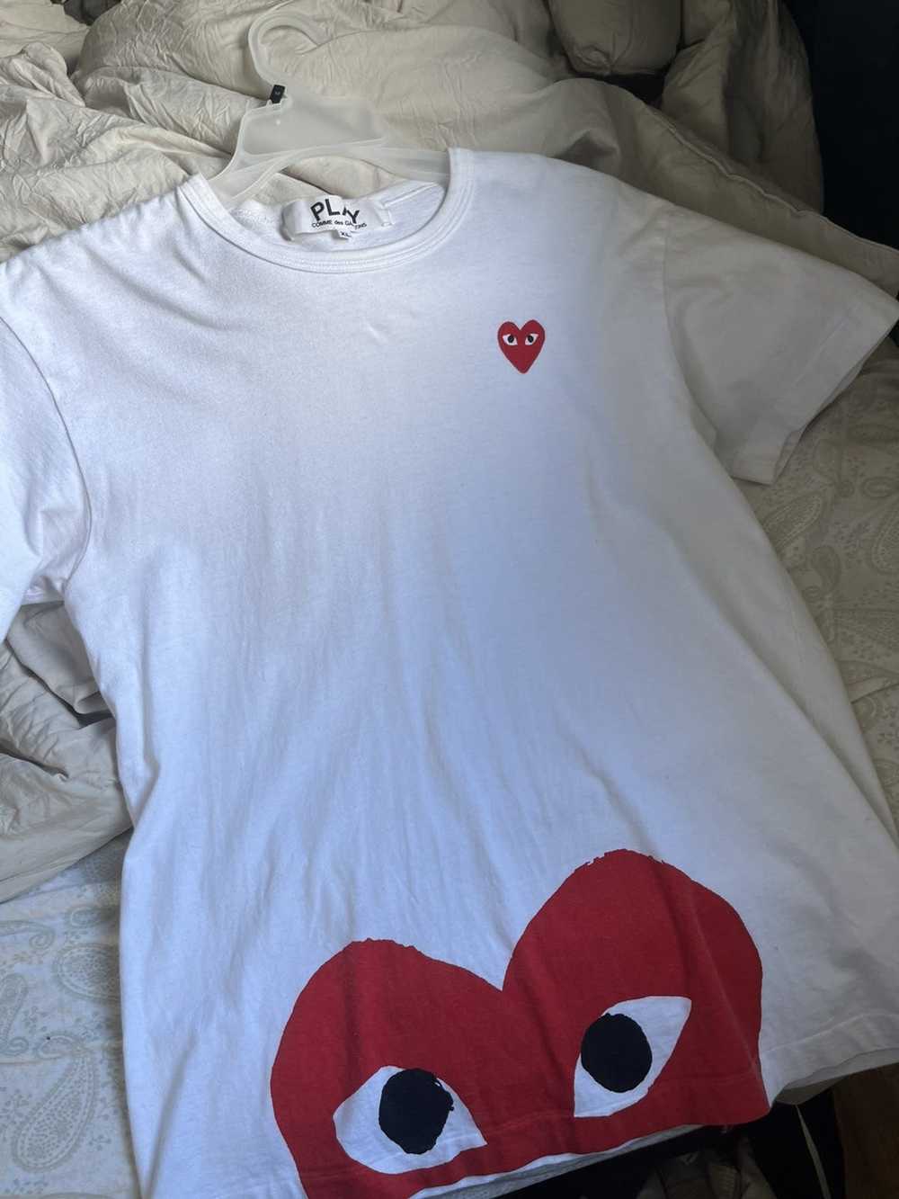 Comme des Garcons cdg heart t shirt - image 4