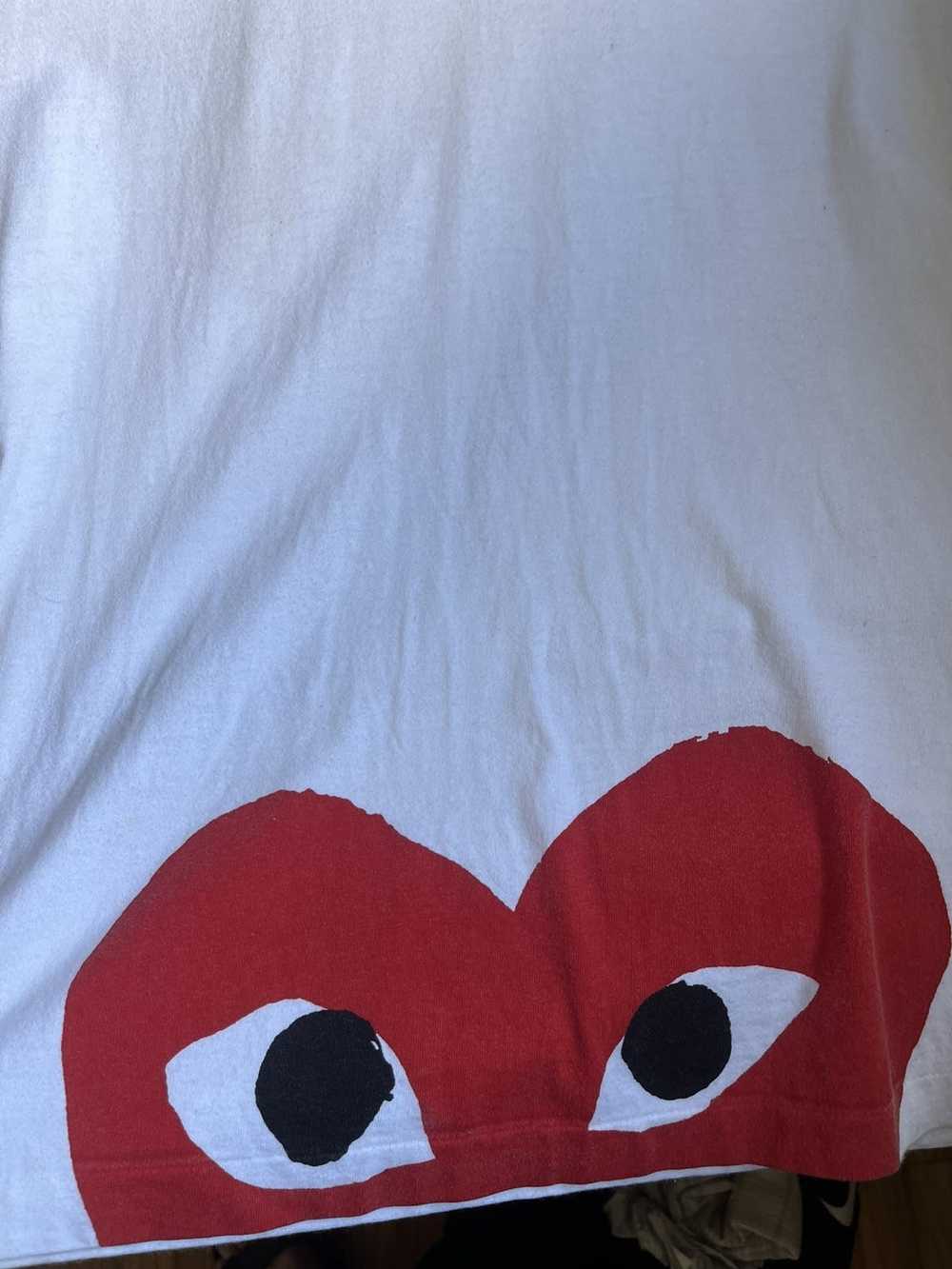 Comme des Garcons cdg heart t shirt - image 5