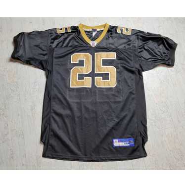 New Orleans Saints Reggie Bush #25 Jersey Men's Size 54 Sewn Stitched White  Rsre