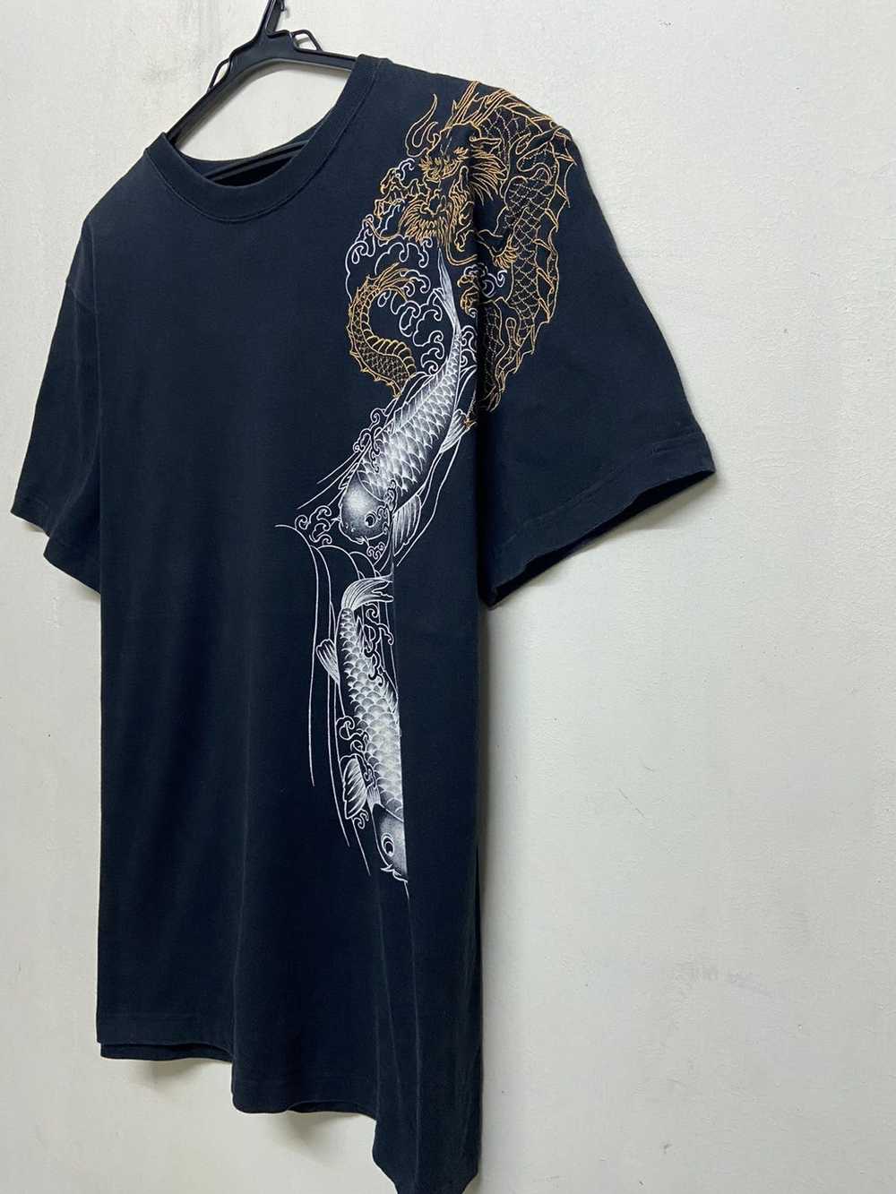 Japanese Brand × Sukajan T Shirts Sukajan Dragon&… - image 2