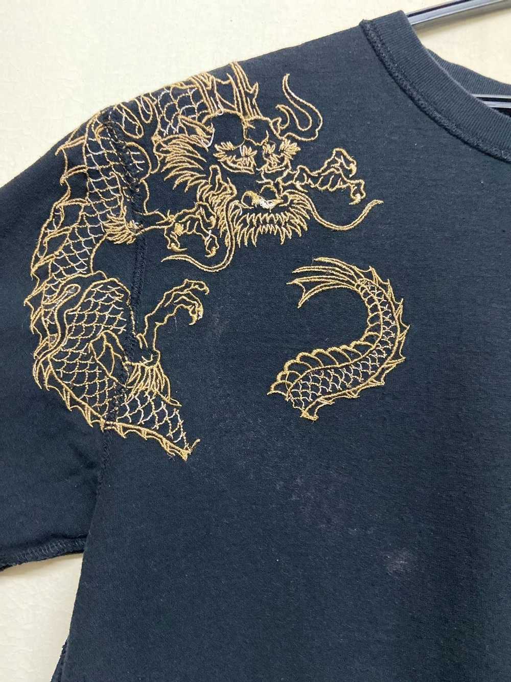 Japanese Brand × Sukajan T Shirts Sukajan Dragon&… - image 9