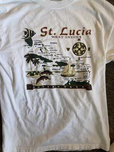 Rare × Streetwear × Vintage Vintage St Lucia