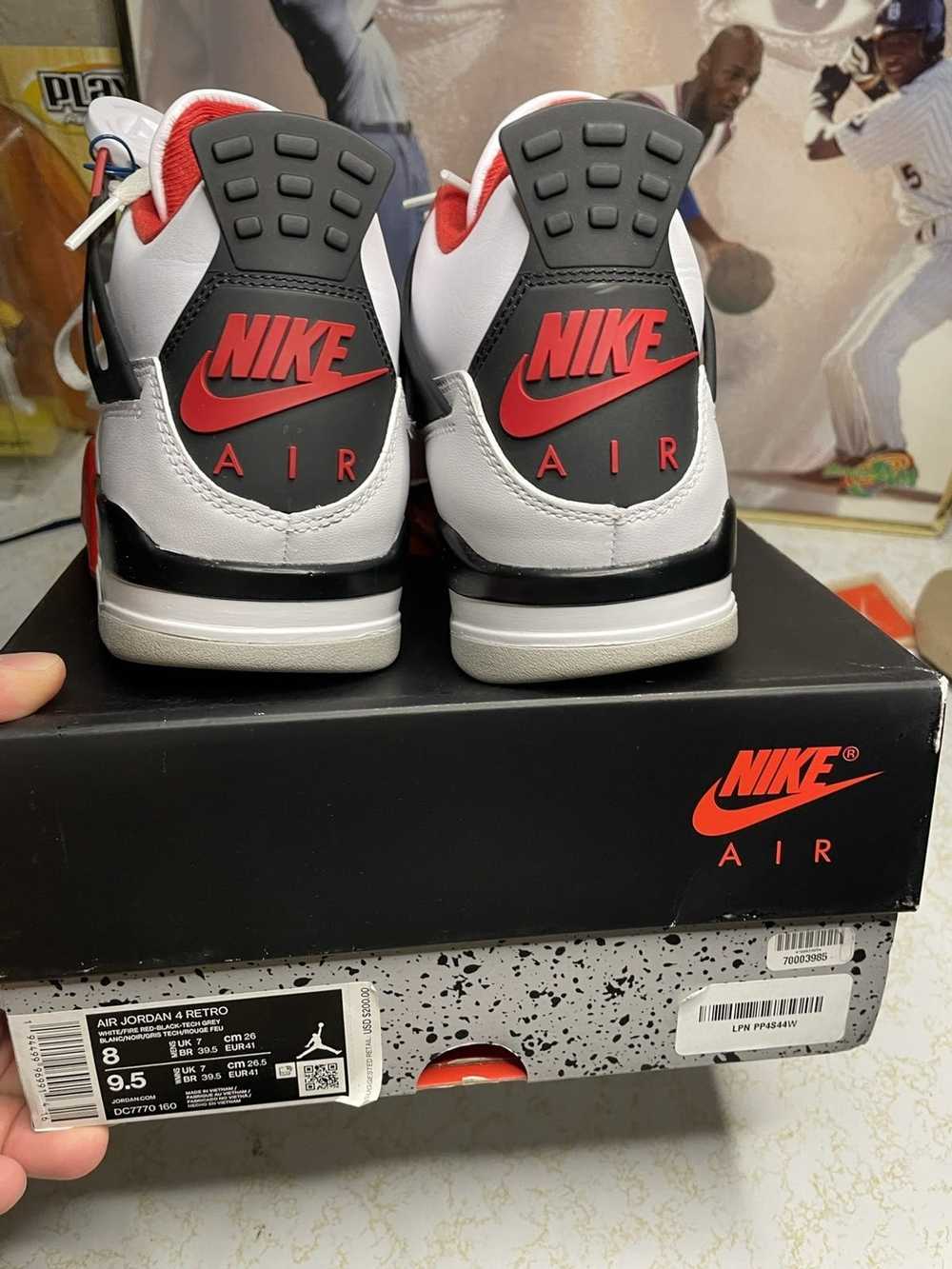 Jordan Brand Jordan Retro 4 ‘fire red’ - image 6