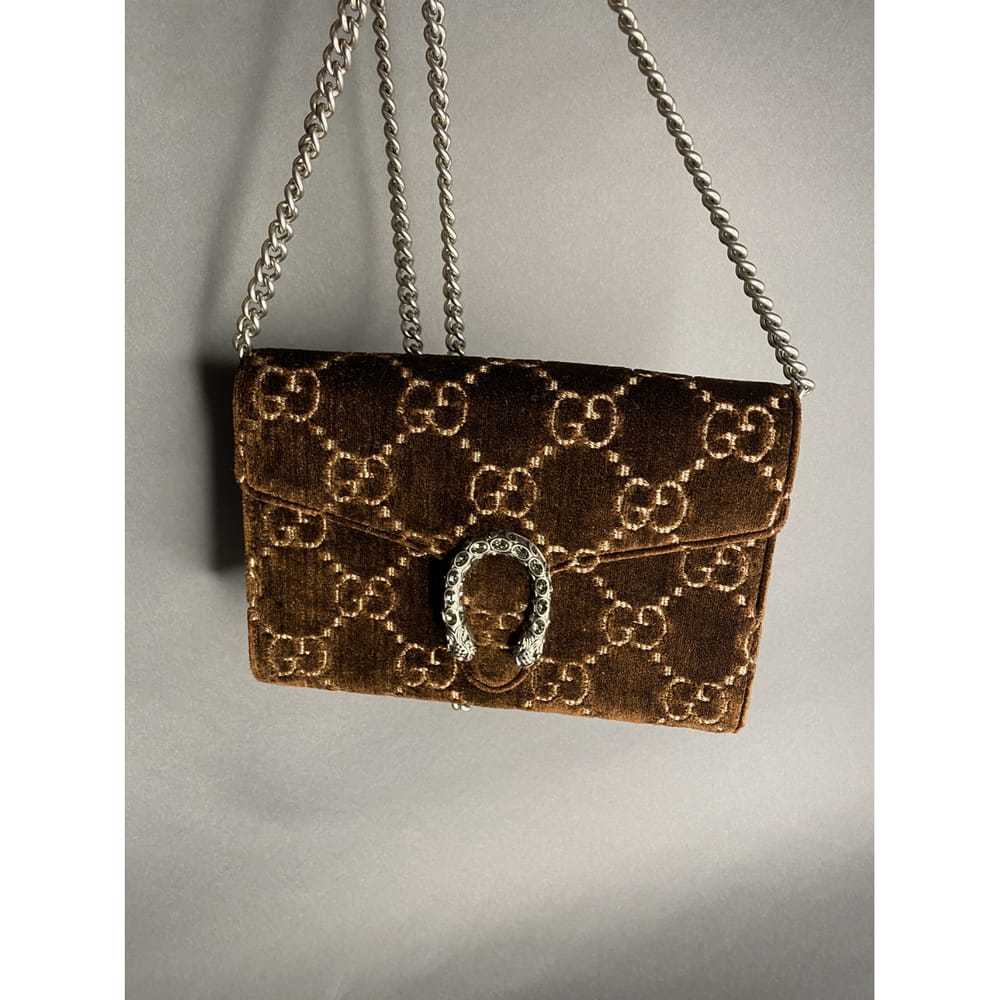 Gucci Dionysus Chain Wallet velvet crossbody bag - image 2