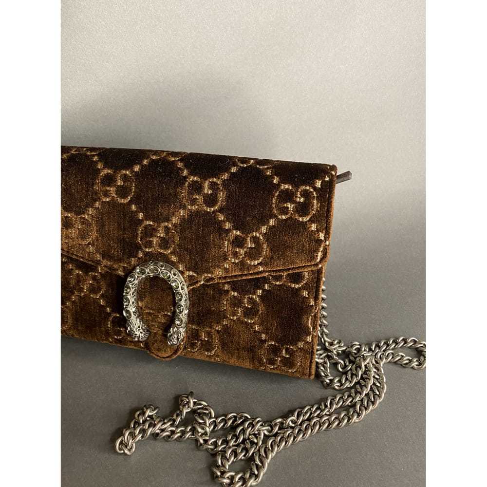 Gucci Dionysus Chain Wallet velvet crossbody bag - image 3