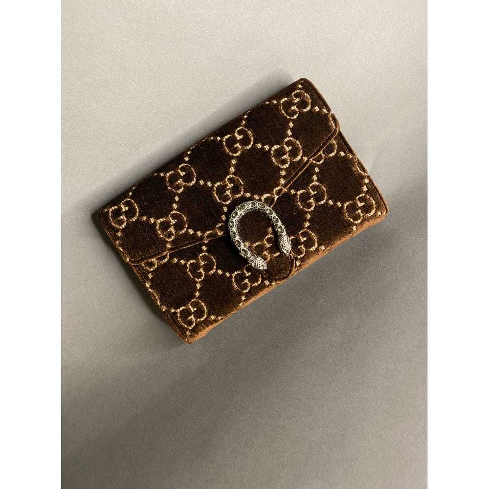 Gucci Dionysus Chain Wallet velvet crossbody bag - image 5