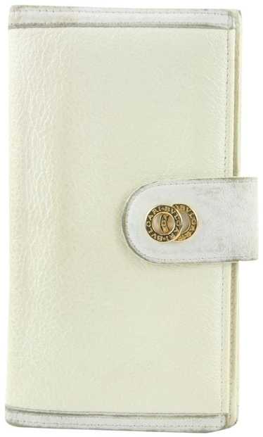 Bvlgari BVLGARI White Leather Wallet 95bvl427