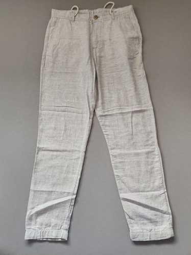 Zara Zara RUSTIC DRAWSTRING PANTS - image 1