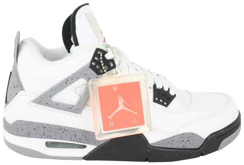 Nike Nike White/Black-cement Grey Sneakers 1026j33 - image 1