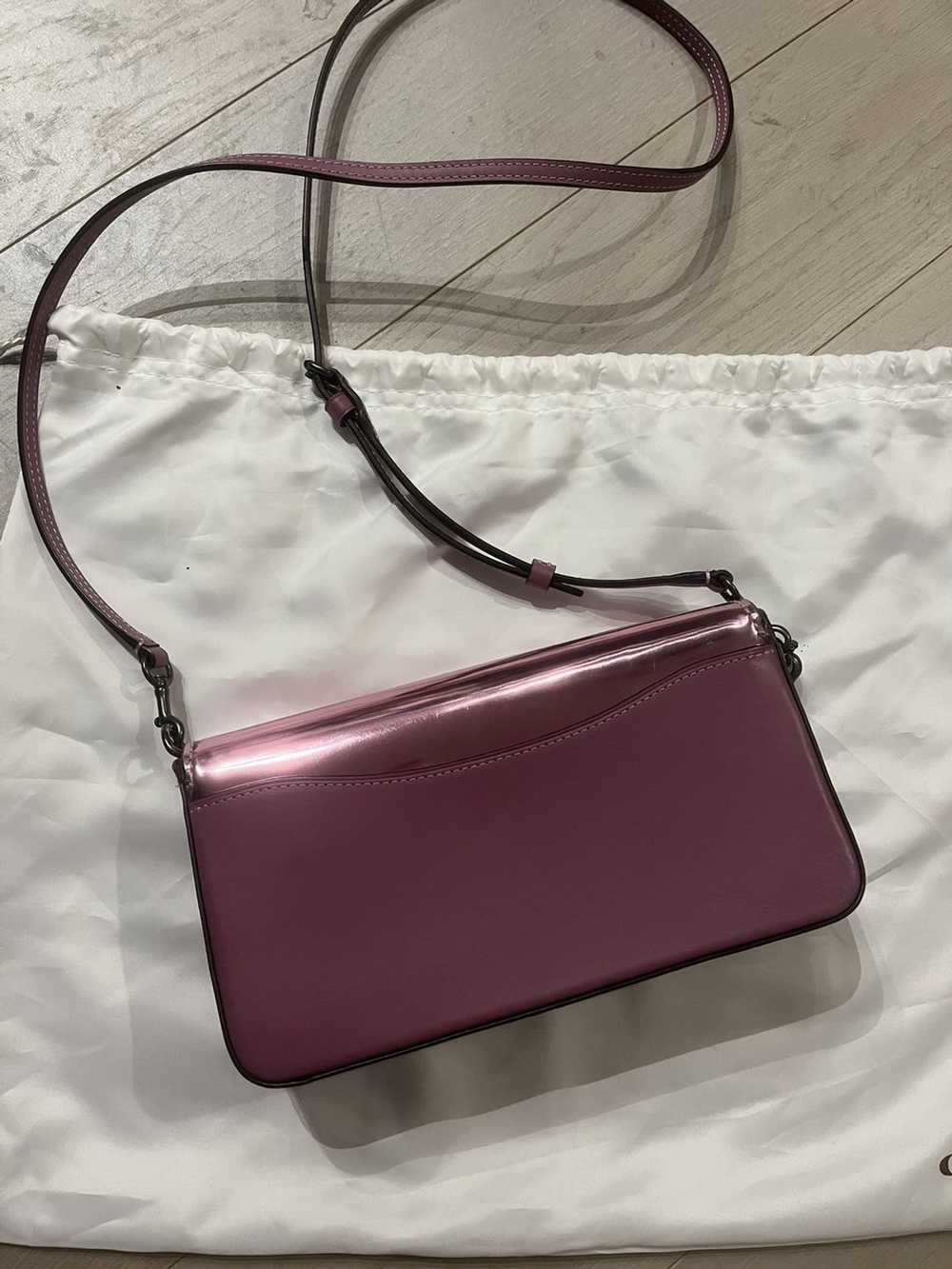 Coach Dinky bag in metallic pink - image 2