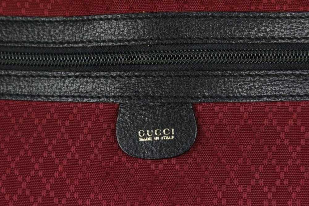 Gucci Gucci Large Black Monogram GG Suitcase Lugg… - image 4