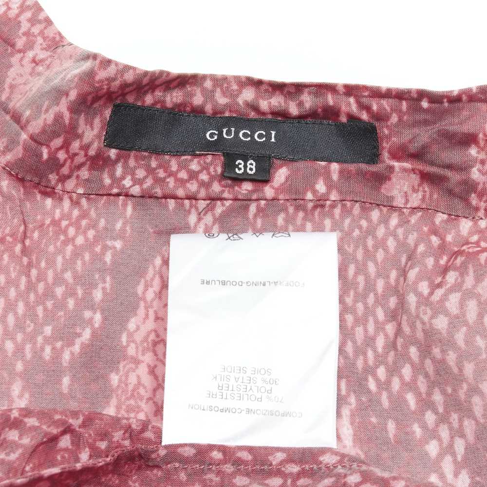 Gucci GUCCI TOM FORD Vintage 2000 pink python pri… - image 8
