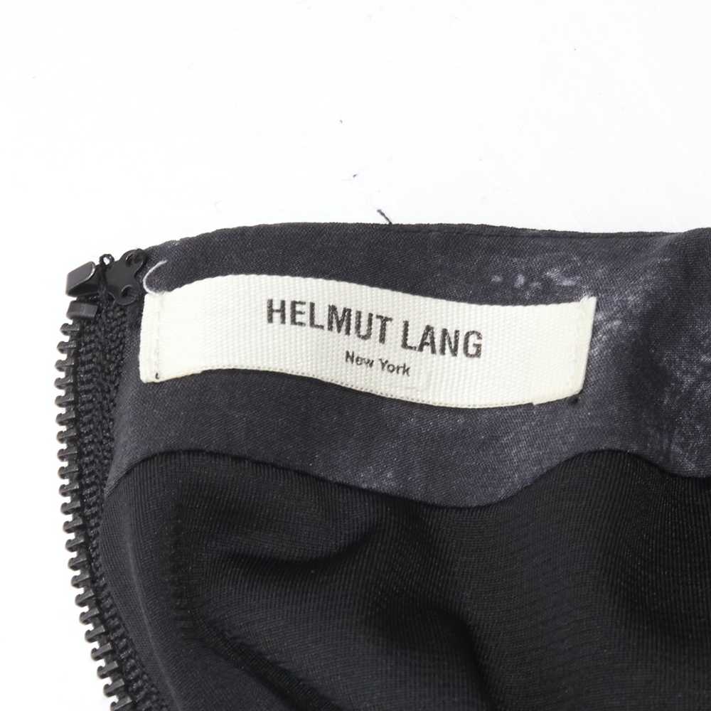 Helmut Lang HELMUT LANG abstract grey gold paint … - image 9