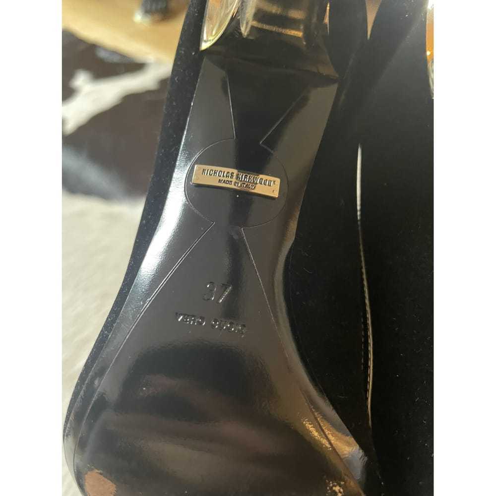 Nicholas Kirkwood Velvet heels - image 5
