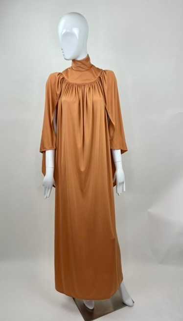 Yuki for Rembrandt 70s Cape Jersey Dress