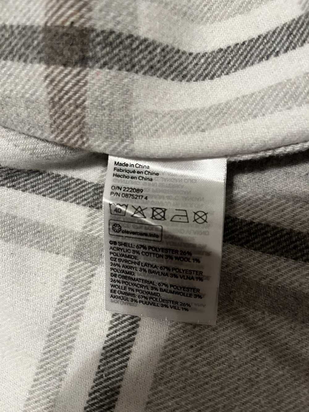H&M H&M Flannel (White, Grey and tan) - image 3