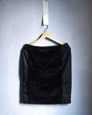 Embossed Midnight Monogram Pencil Skirt - Ready-to-Wear 1AA9DF