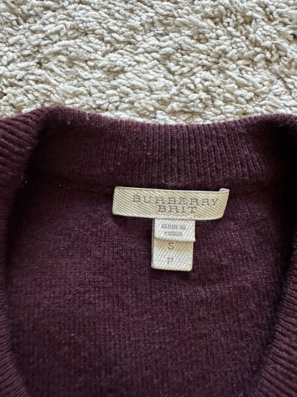 Burberry Burberry Brit Sweater Wool striped Small - image 4