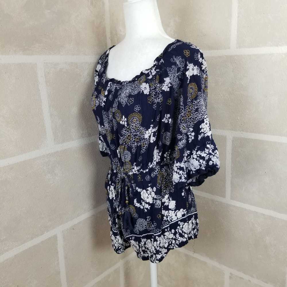 Other Angie Women's Floral Romper Size Small - image 4