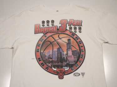 Starter Chicago Bulls "Repeat 3-Peat" 1998 NBA Ch… - image 1