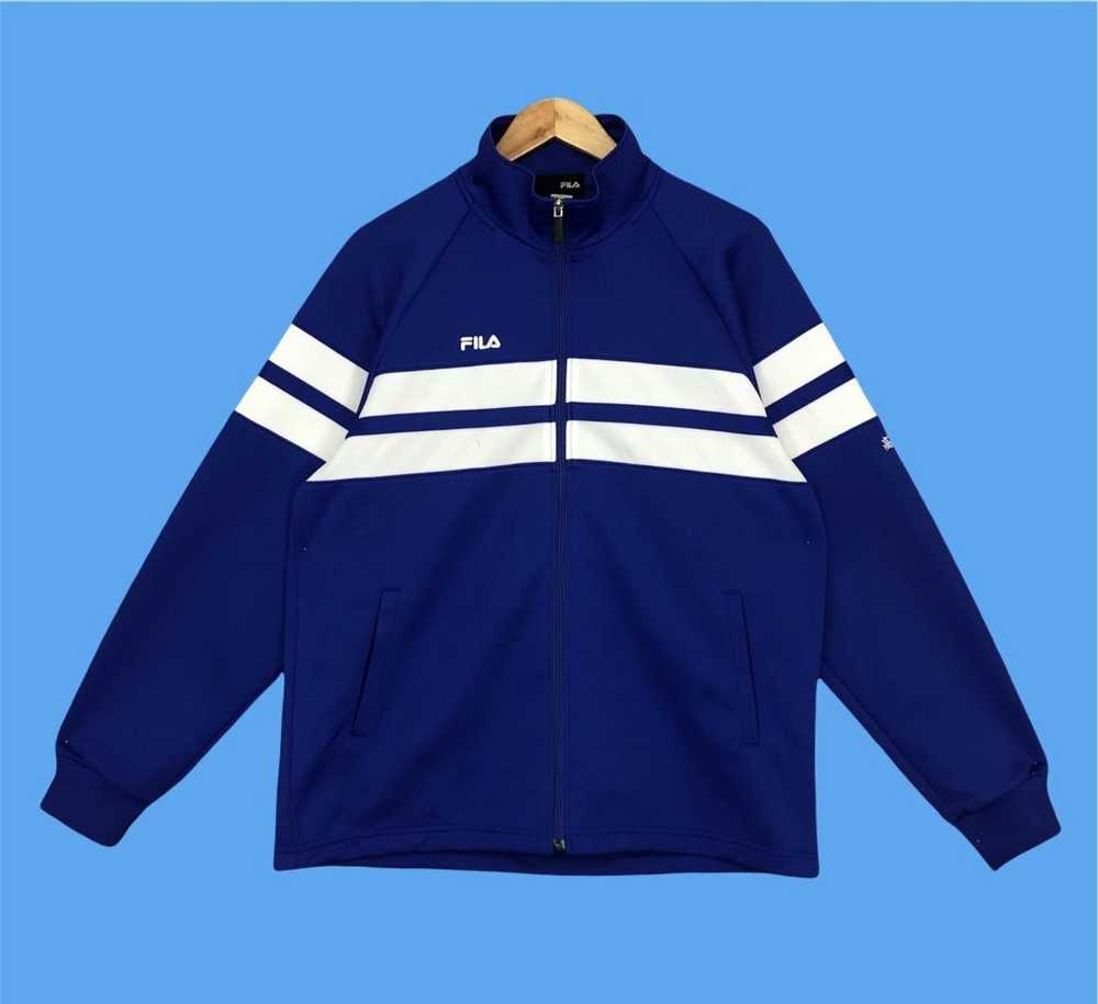 Fila × Vintage Vintage Fila Sweater Jacket Zipper… - image 1