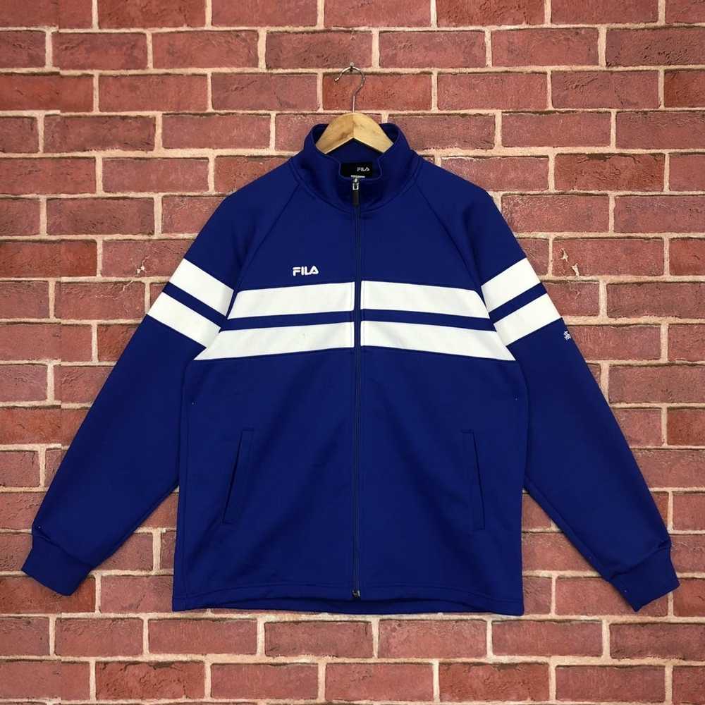 Fila × Vintage Vintage Fila Sweater Jacket Zipper… - image 2